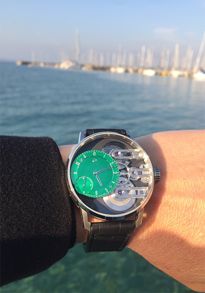 Test en équipe WorldTempus X Armin Strom