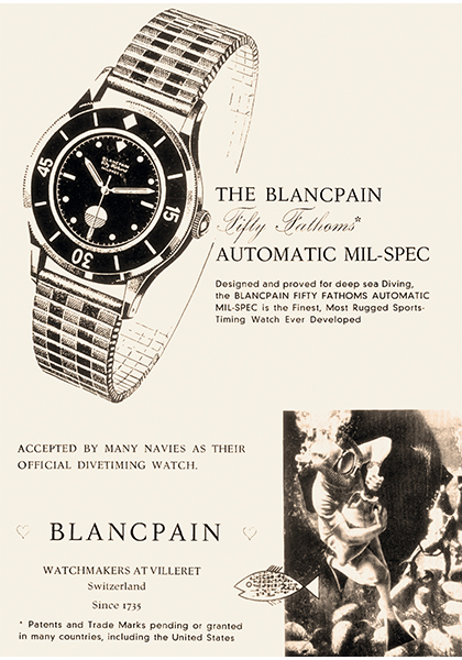La montre de plongée