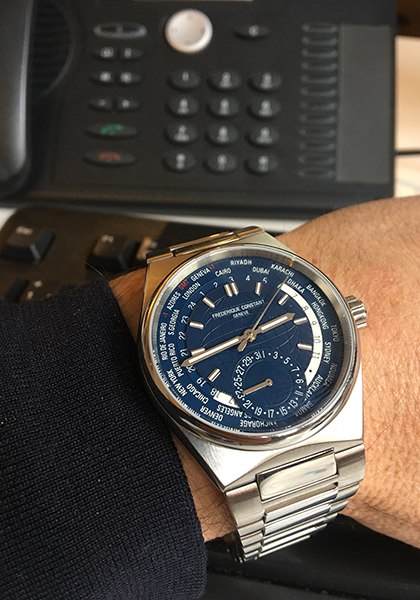 Teste en équipe : WorldTempus X Frédérique Constant