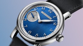 The Small Second Blue Orbit is part of a new family from the Lucerne watchmaker Chronoswiss. © Chronoswiss