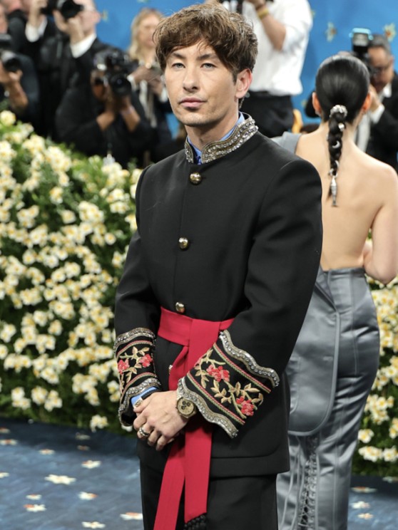 Barry Keoghan, Omega Moonshine Gold Moonswatch Professional © Getty Images