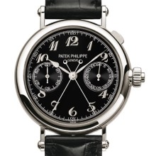 Split seconds chronograph with 60 minute counter