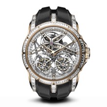 Excalibur Skeleton Double Flying Tourbillon